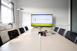 Kanzleileitung der Steuerberaterkanzlei Jörg Scherer, Jockgrim: Jörg Scherer und Lisa Hoffmann